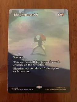 Blasphemous Act (Borderless) Avatar: The Last Airbender: Eternal-Legal Foil - Image 1