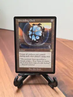 MTG Unwinding Clock -The Brothers' War: Retro Frame Artifacts NM - Image 1