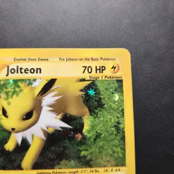 2003 Jolteon H12/H32 - Skyridge Holo Rare - Pokemon TCG - LP - Image 2