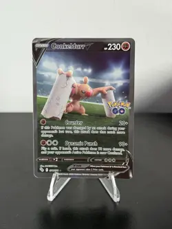 Conkeldurr V (Alternate Full Art) 074/078 Pokemon GO Holo - Image 1