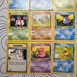 Pokemon TCG 1st Edition Vintage Rare WOTC Bundle fossil jungle rocket MP/HP - Image 4