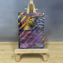 Pokemon TCG Mimikyu ex SVP004 Scarlet & Violet Black Star Promo Rare - Image 1