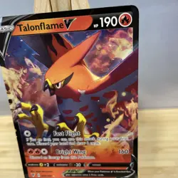 Pokemon TCG Talonflame V Vivid Voltage 029/185 Holo Ultra Rare NM🔥🔥🔥 - Image 3