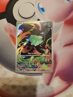 Pokemon TCG Mega Evolution Bulbasaur Stamped 133/132 Base Set - Image 1