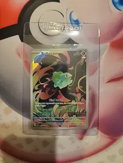 Pokemon TCG Mega Evolution Bulbasaur Stamped 133/132 Base Set - Image 3