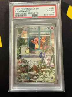 Pokemon - Charmander SVP044 - Obsidian Flames ETB Promo - PSA 10 Gem Mint - Image 1