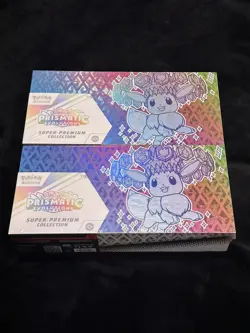 Pokemon Prismatic Evolutions SPC Super Premium Collection x2 Brand New & Sealed - Image 1