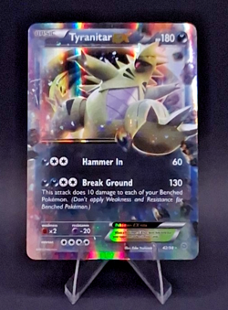 Tyranitar EX 42/98 - XY Ancient Origins - Ultra Rare Holo - Pokemon TCG - LP /EX - Image 1