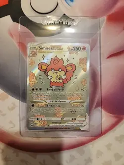 Simisear VSTAR Crown Zenith Galarian Gallery GG37 Ultra Rare Pokemon TCG - Image 3