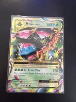 Pokemon TCG M Venusaur EX XY Evolutions 2/108 Mega Holo Rare - Image 1