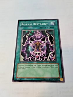 YuGiOh Release Restraint Flaming Eternity FET-EN044 1st Ed. -Bit of Edge Wear - Image 2