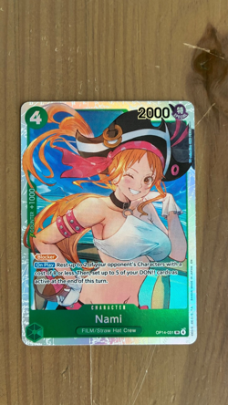 Nami OP14-031 SR Super Rare The Azure Sea’s Seven One Piece TCG English 2⚓📈 - Image 1