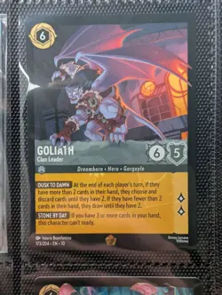 Goliath Clan Leader 173/204 Non Foil Whispers In the Well Disney Lorcana - Image 1