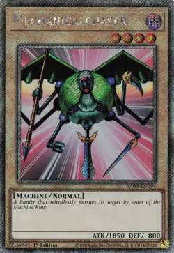 Yugioh Mechanicalchaser RA03-EN094 - Platinum Secret Rare - Image 1