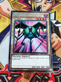 Mechanicalchaser ra03-en094 (NEW) Platinum-Secret Rare Yu-Gi-Oh! - Image 1