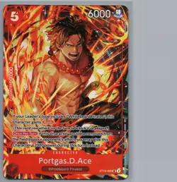 Portgas.D.Ace (Illustration Box Vol.5) | 005 SR | One Piece Promotion Cards | NM - Image 1