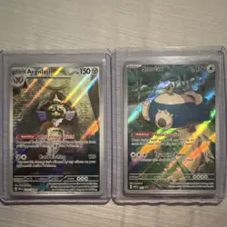 Pokemon TCG Relicanth Mabosstiff Arven Aegislash Snorlax 11 card lot - Image 5