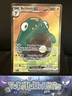 Pokemon Card Bellibolt ex 237/193 Paldea Evolved Full Art Ultra Rare NM - Image 1