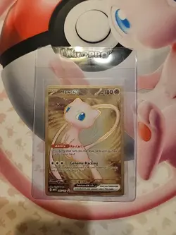 Pokemon Gold Metal Promo Mew EX TCG Card 205/165. As Seen In Photo. - Image 3