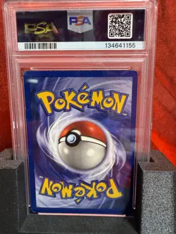 1999 Pokemon Game Movie Promo #5 Dragonite PSA 5 Black Star Movie Card - Image 2