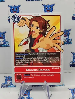 Digimon Card Game Marcus Damon BT4-092 R NM - Image 1
