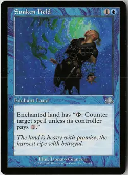 Sunken Field 51 Uncommon Prophecy NM/LP MTG - Image 1