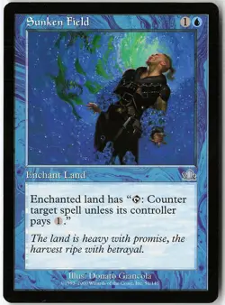 Sunken Field 51 Uncommon Prophecy NM/LP MTG - Image 1