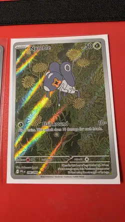 Pokemon TCG Full Art Illustration Rare Lot Of 2- Flygon 101/94, Nymble 96/94 Nm - Image 4
