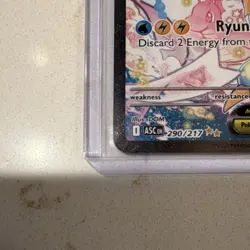 Pokemon Mega Dragonite EX Full Art Holo Card 290/217 English TCG Stage 2 - Image 4