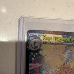 Pokemon Mega Dragonite EX Full Art Holo Card 290/217 English TCG Stage 2 - Image 5