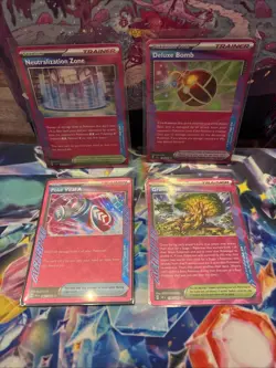 Pokemon Ace Spec Lot Deluxe Bomb Grand Tree Poke Vital A TCG Trainers - Image 1