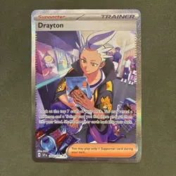 Drayton - 244/191 Special Illustration Rare Holo Pokemon SV08: Surging Sparks - Image 1