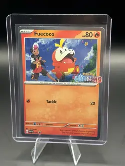 Pokemon Horizons Stamped Promo Set Fuecoco 192 /Sprigatito 191 Surging Sparks - Image 3