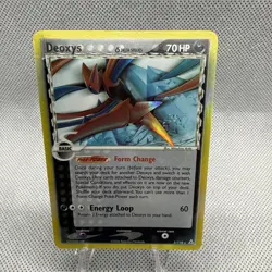 Deoxys (Delta Species - Attack Forme) 3/110 Holon Phantoms Reverse Holo - Image 1