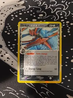 Deoxys (Delta Species - Attack Forme) 3/110 Holon Phantoms Holo - Image 1