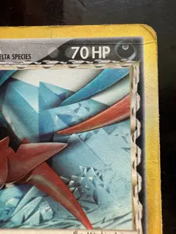 Pokemon Deoxys (Delta Species - Attack Forme) 3/110 Holon Phantoms Holo (HP/DMG) - Image 3