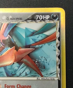 Deoxys (Delta Species - Attack Forme) 3/110 Pokemon Holon Phantoms Holo - Image 3
