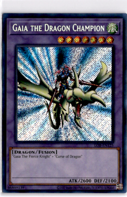 Gaia the Dragon Champion NM, (Secret Rare) LOB-EN125 - Image 1