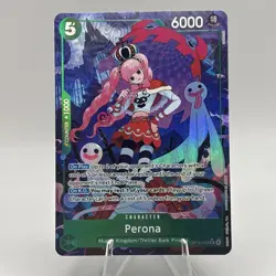 Perona (SR) Alternate Art OP14-033 One Piece TCG The Azure Sea's Seven NM - Image 1