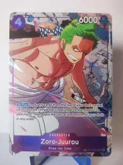 Zoro-Juurou ST18-004 OP09 Treasure Rare - Mint NM - One Piece TCG Holo - English - Image 1
