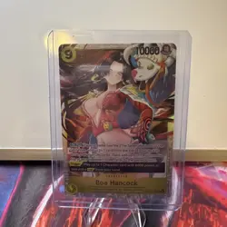 Boa Hancock OP14-112 SR The Azure Sea’s Seven Foil One Piece TCG English NM - Image 1