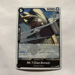 Mr.1 Daz.Bonez Foil OP14-090 The Azure Sea's Seven One Piece - Image 1