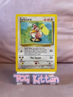 Farfetch'd - 27/102 - Uncommon - Base Set - Pokemon Card - LP/MP - TCGKITTEN - Image 1