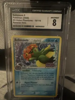 CGC 8 Bellossom EX Holon Phantoms 19/110 Reverse Holo STAMPED Pokemon Card - Image 2