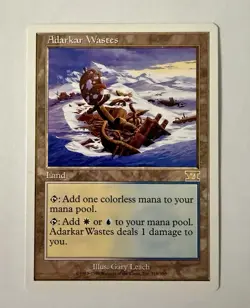 Adarkar Wastes Magic the Gathering MTG Card 6th Edition NM Excellent Condition!! - Image 1