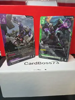 Gundam Exia ST07-001 LR & Gundam Dynames ST07-005 LR - Gundam Card Game - Image 4
