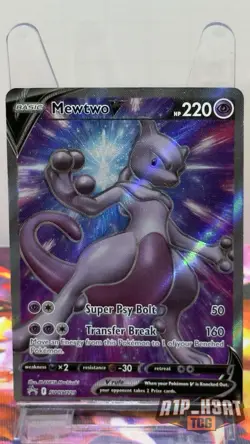 Pokemon Mewtwo V Promo Holo Full Art Card SWSH229 Sword & Shield SWSH Promo - Image 3