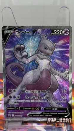 Pokemon Mewtwo V Promo Holo Full Art Card SWSH229 Sword & Shield SWSH Promo - Image 4