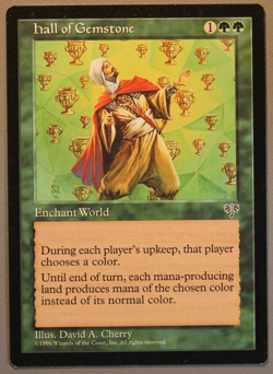 Hall of Gemstone - MTG - Mirage - Magic: The Gathering - Image 1