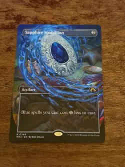 Sapphire Medallion (Borderless) Modern Horizons 3 Regular - Image 1